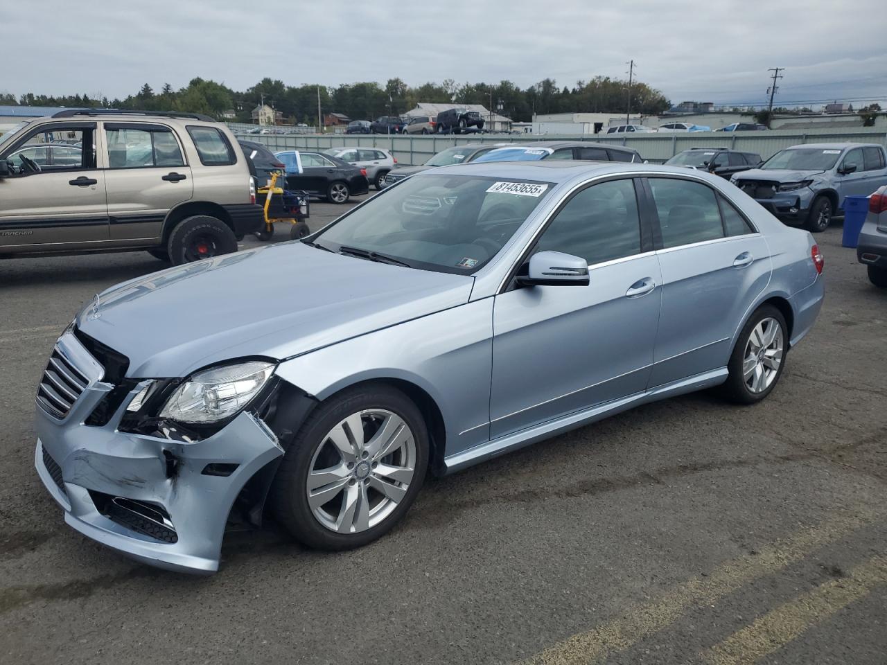 2013 Mercedes-benz E 350 blue 350 BLUETEC