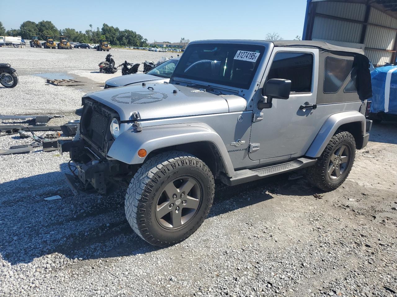 2015 Jeep Wrangler s SPORT