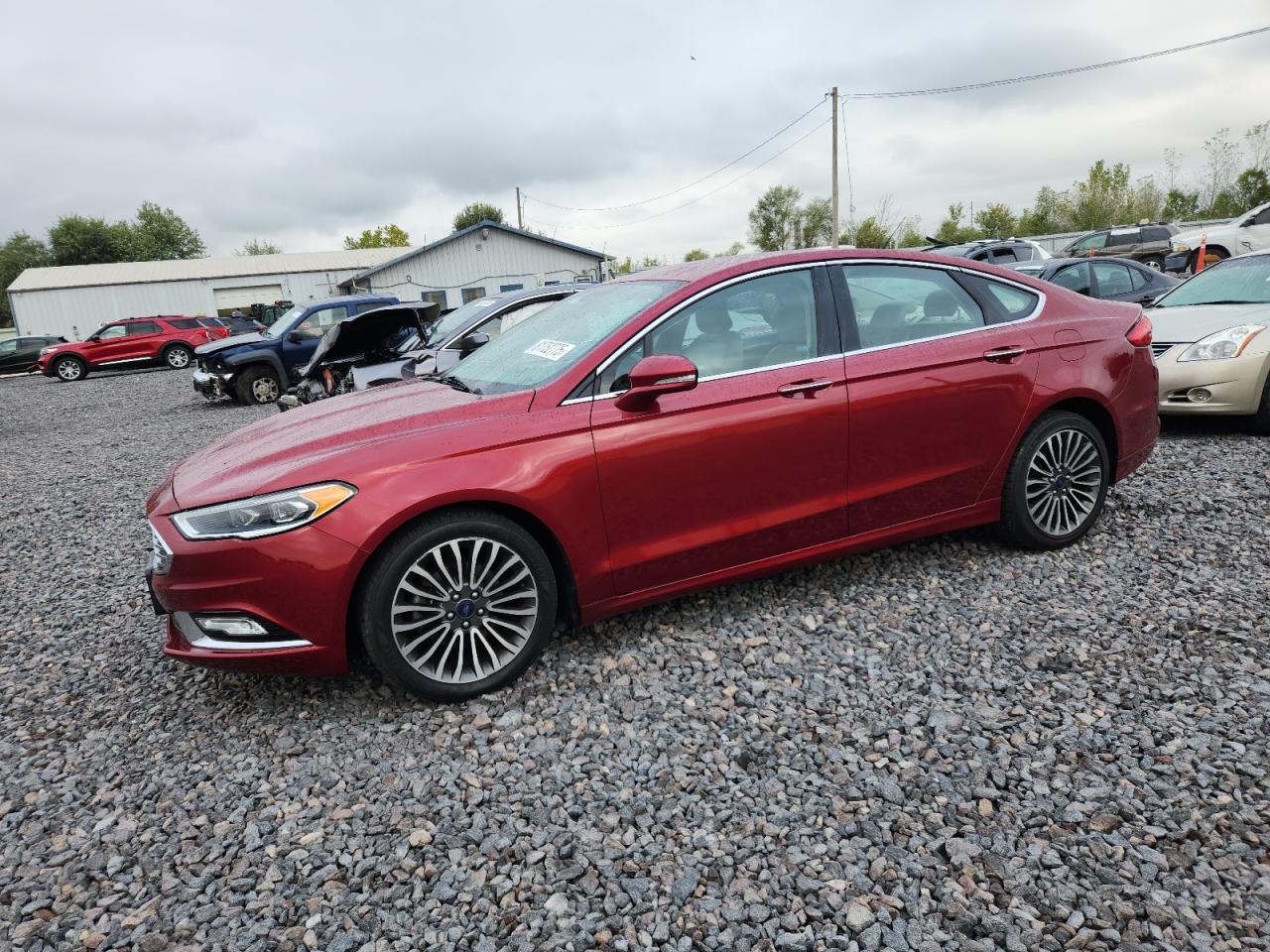 2017 Ford Fusion se SE