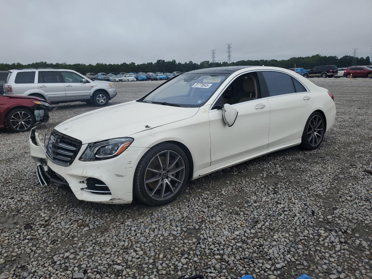 2019 Mercedes-benz S class S 450