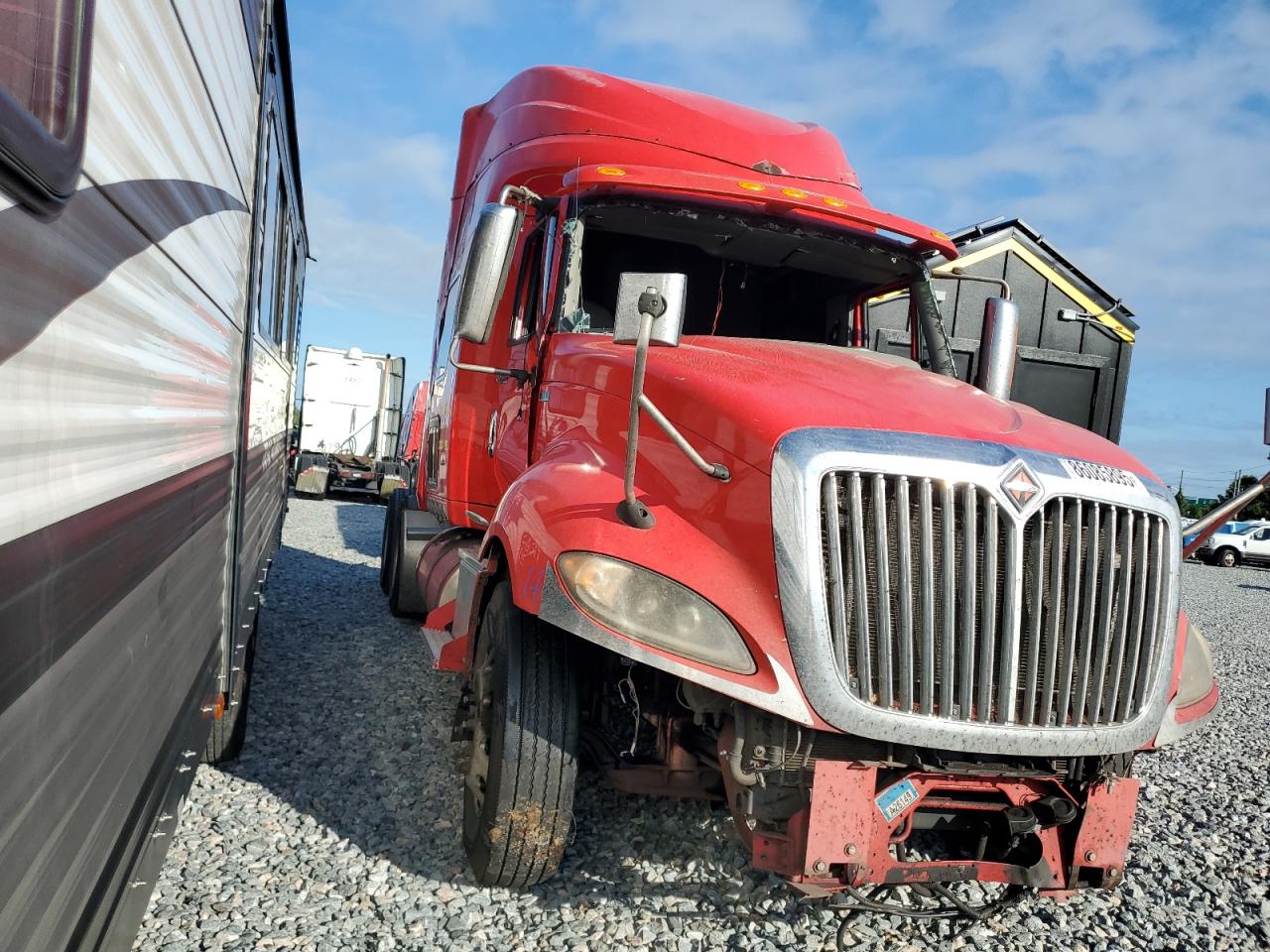 2014 International Lf687 Semi Truck